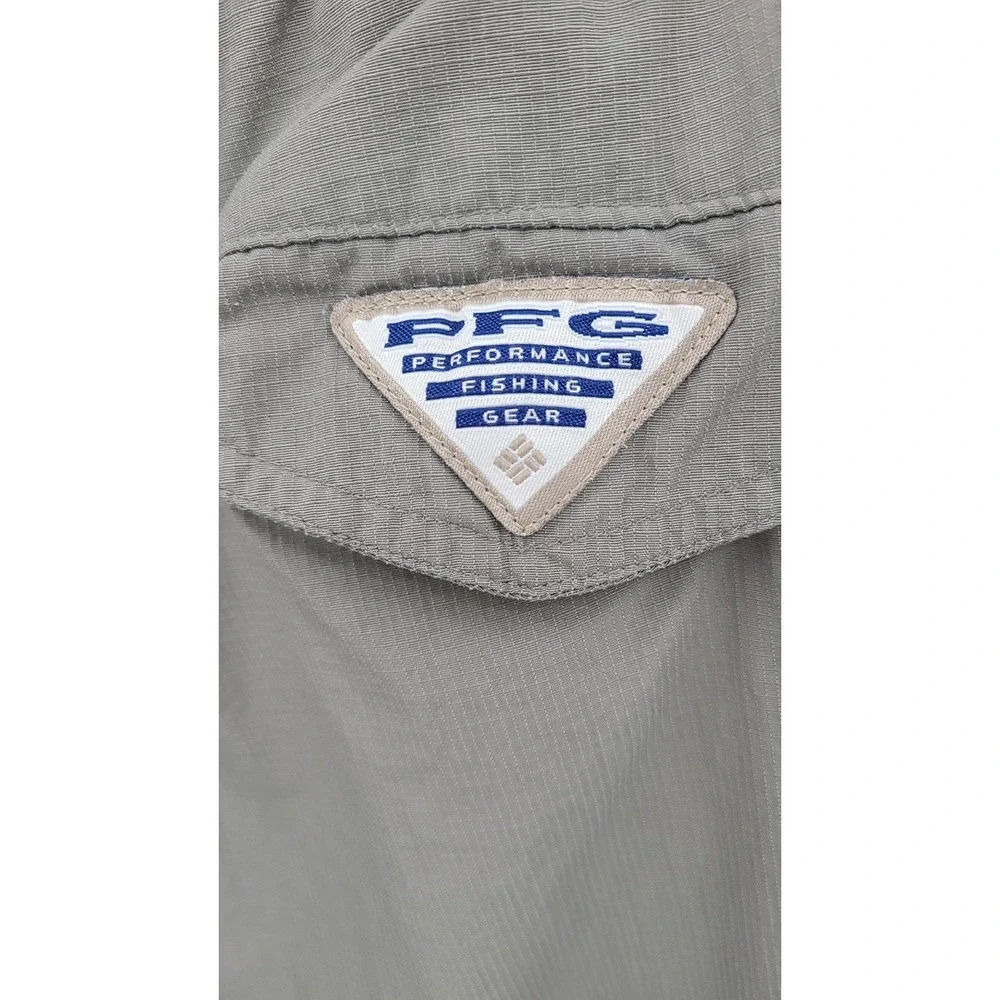 Gorpcore Columbia PFG Omni-Shade Mens Pants Large Convertible Zip Off Outdoor